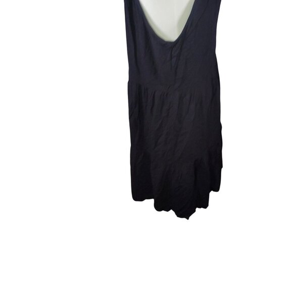 1 State Black Halter Neck Sleeveless Swim Coverup Mini Dress Size M - Picture 3 of 7